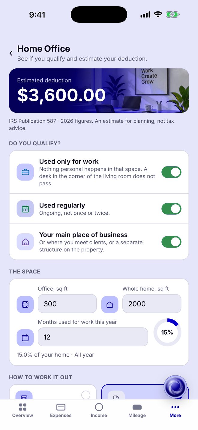 Home office deduction